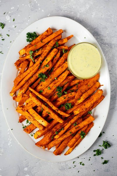 Dusted Sweet Potato Fries