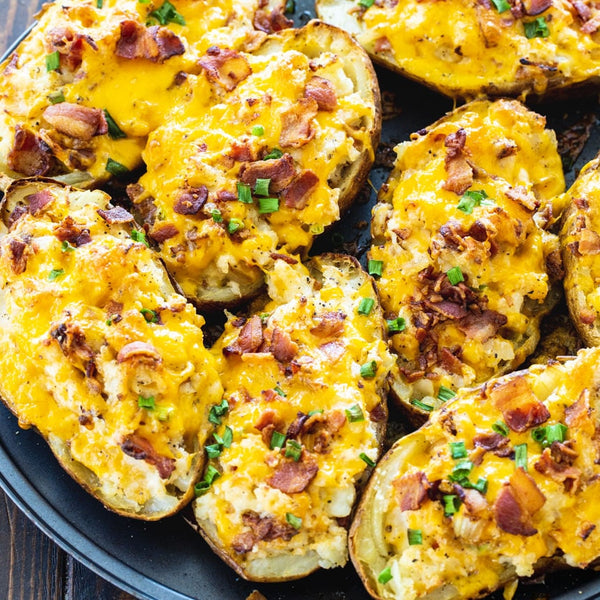 Tom Toms Twice baked Potatoes Two ways