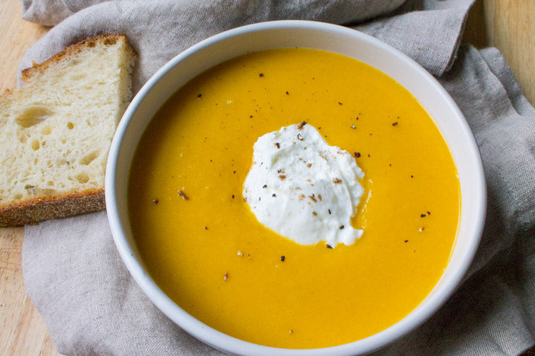 Down Under butternut Squash Soup