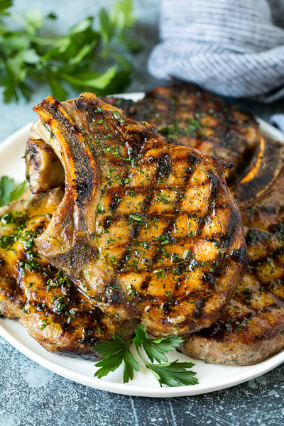 Pepperberry Pork Chops