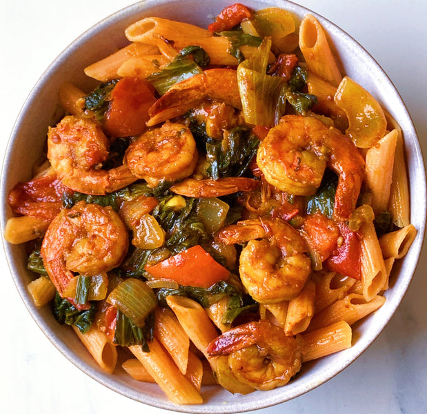 Dingo Shrimp Pasta