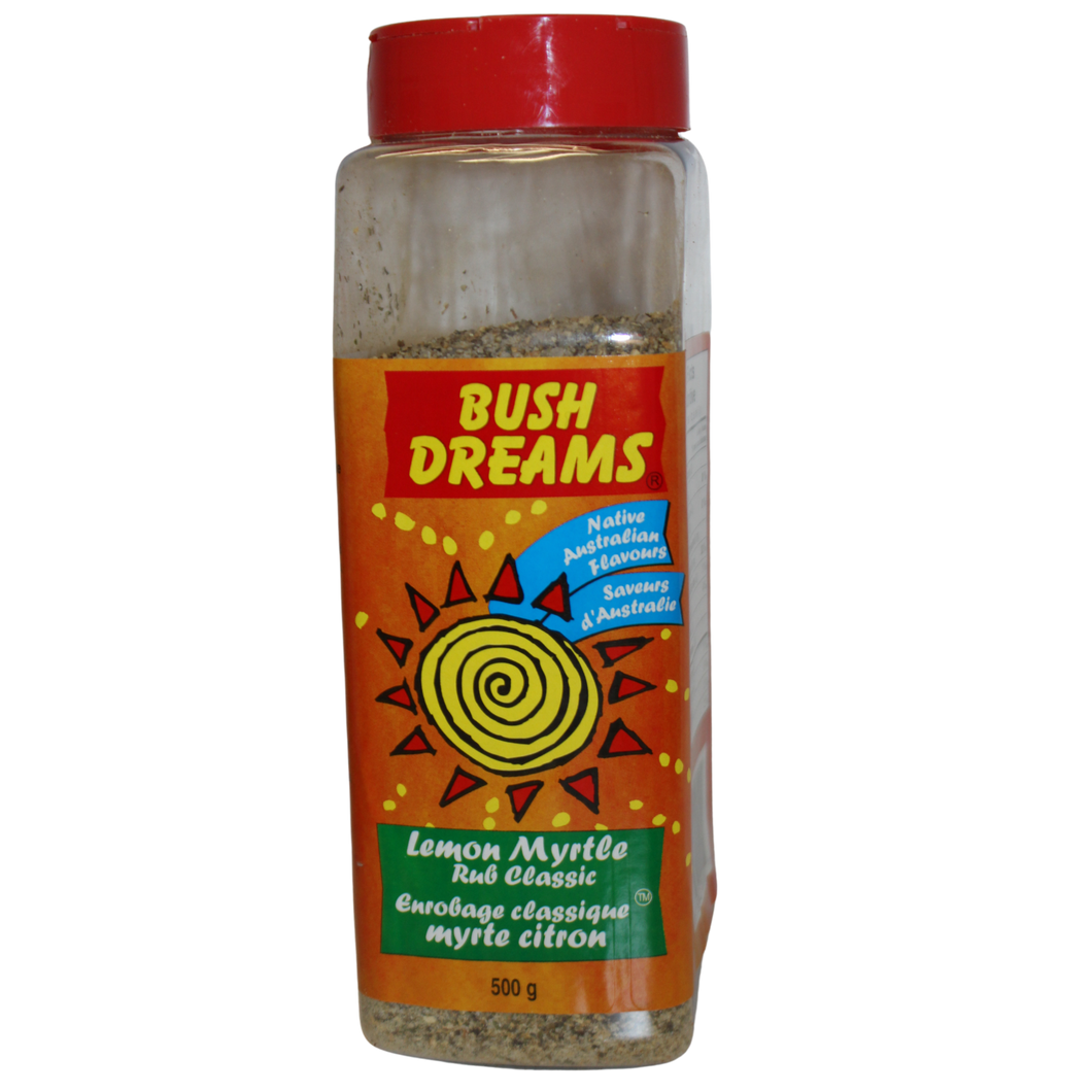 Lemon Myrtle Rub or Dust (4X1.1lbs. or 22lb. bag)