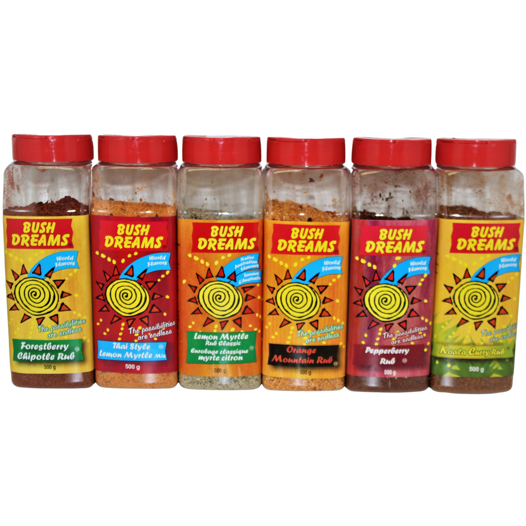 Bush Dreams Chefs Variety Kit with Recipes